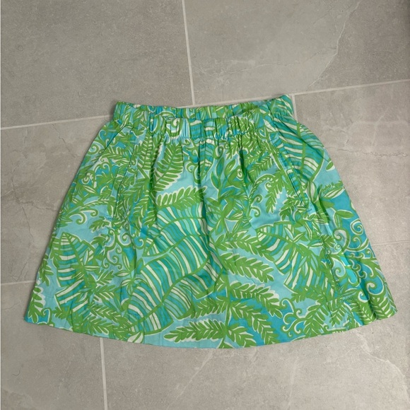 Lilly Pulitzer Dresses & Skirts - Lilly Pulitzer Cissy Elastic Skirt in Shorely Blue Hot House Size Medium